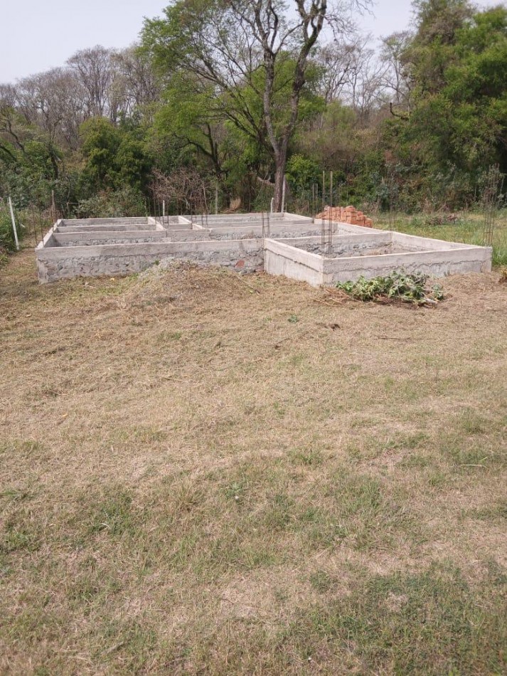 Los Nogales- Estacion el Saladillo Lote de 300 m2 con bases y cimientos hechos