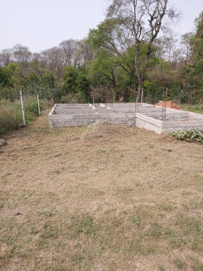 Los Nogales- Estacion el Saladillo Lote de 300 m2 con bases y cimientos hechos